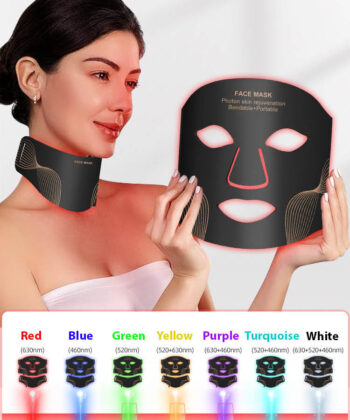 LED light therapy face mask